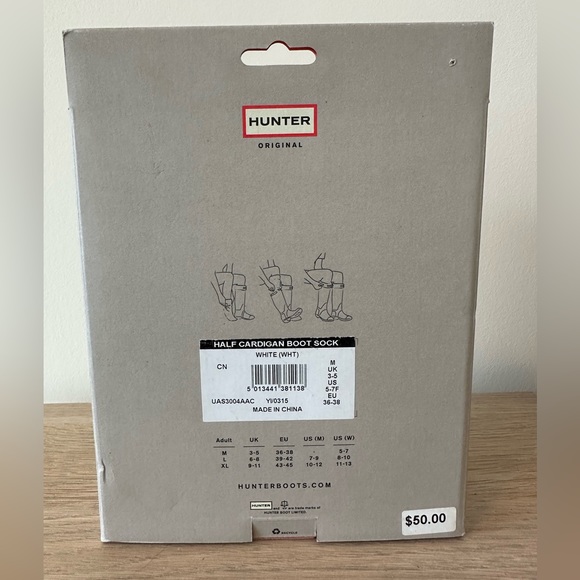 🌸NWT Hunter Boot Socks🌸 - Picture 3 of 3